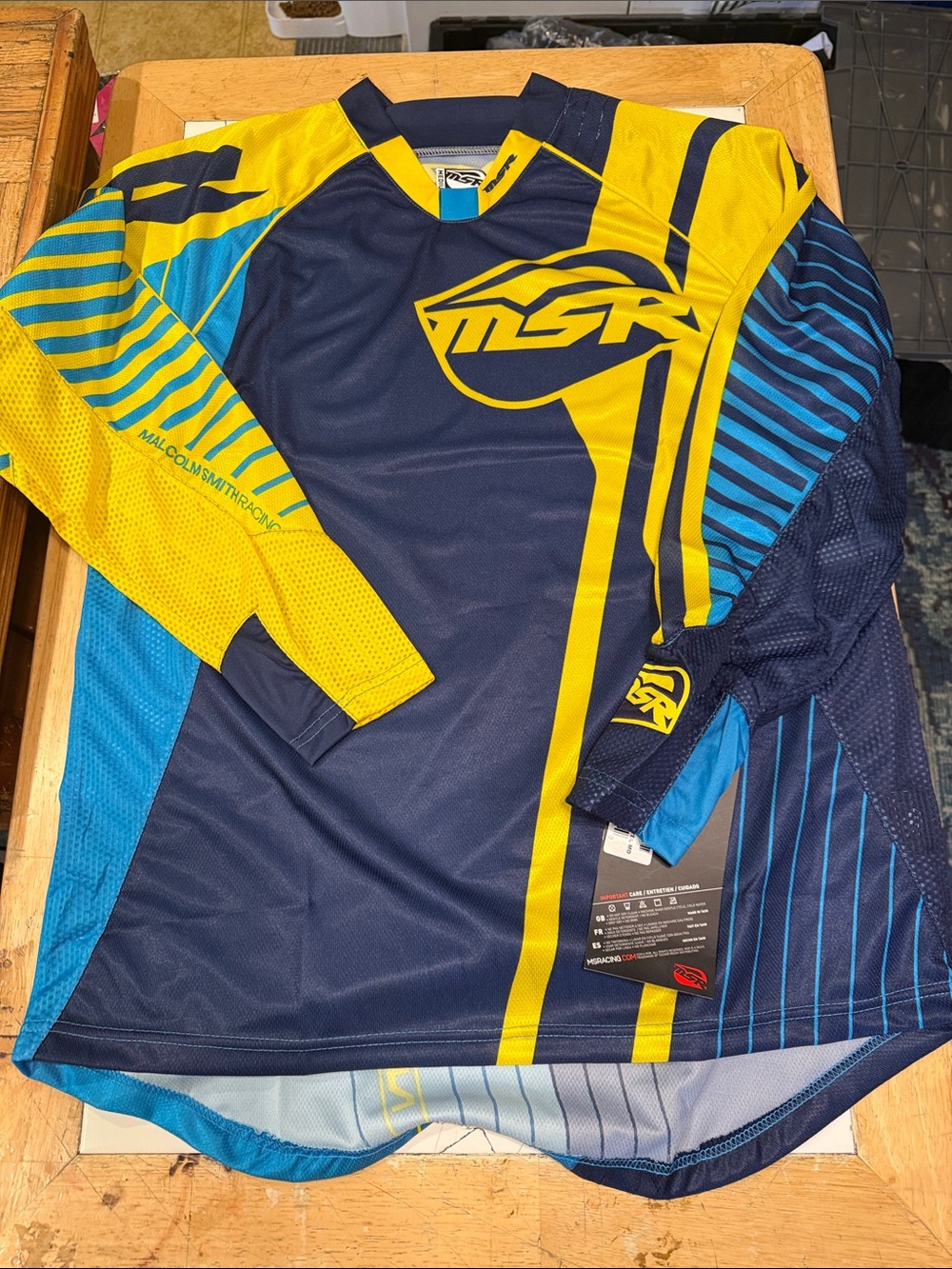 MSR Men’s Navy & Yellow MX Jersey